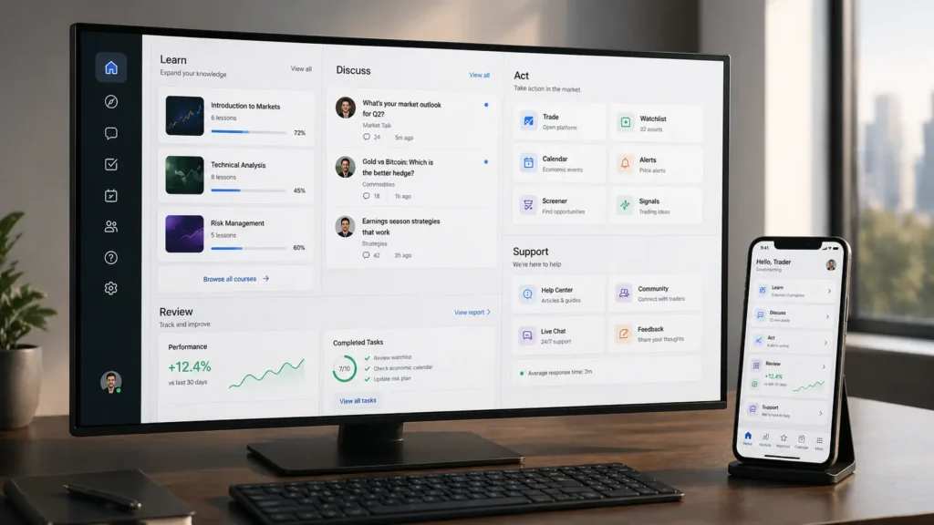 Join Trading Community Online With Structure That Lasts