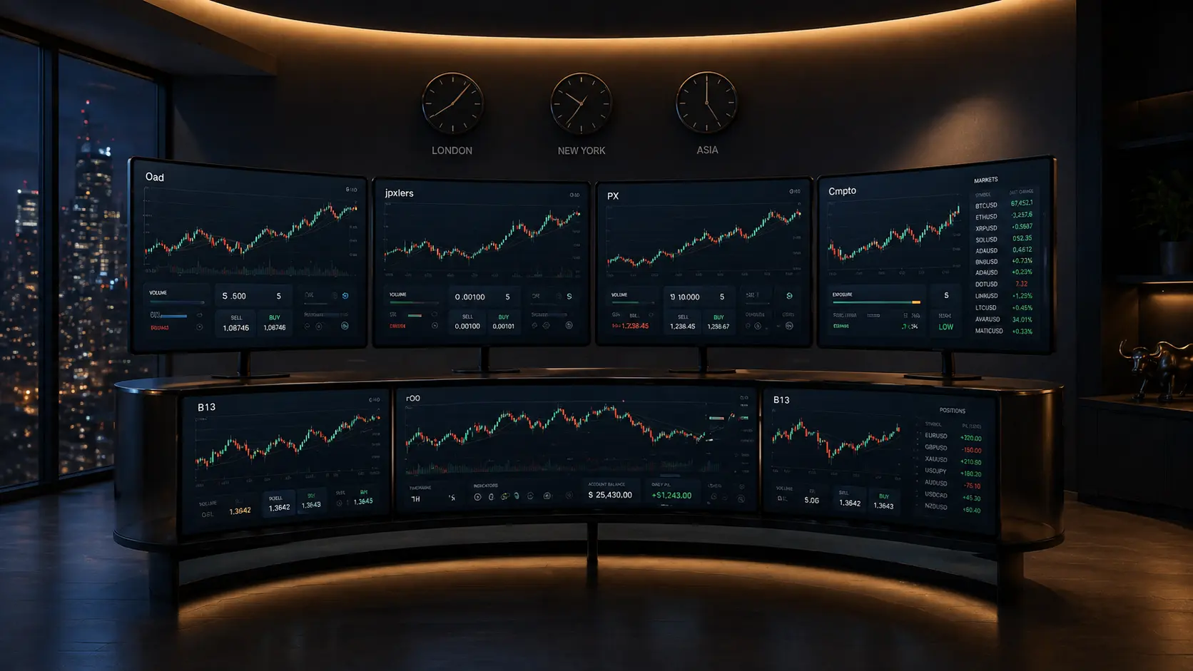 Multi Market Trading Platform That Feels Like One Room