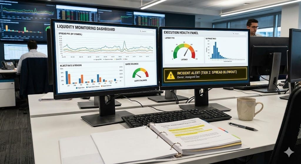 Liquidity Monitoring for Cleaner Fills and Fewer Surprises
