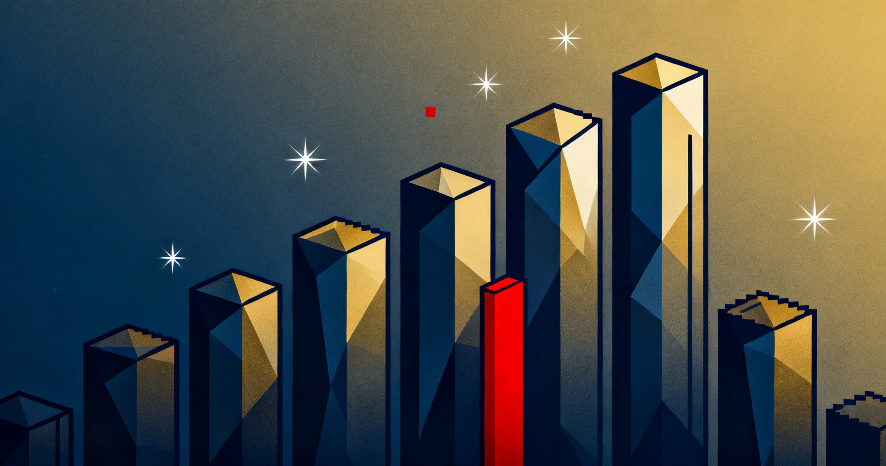 Candlestick chart showing bullish and bearish price action